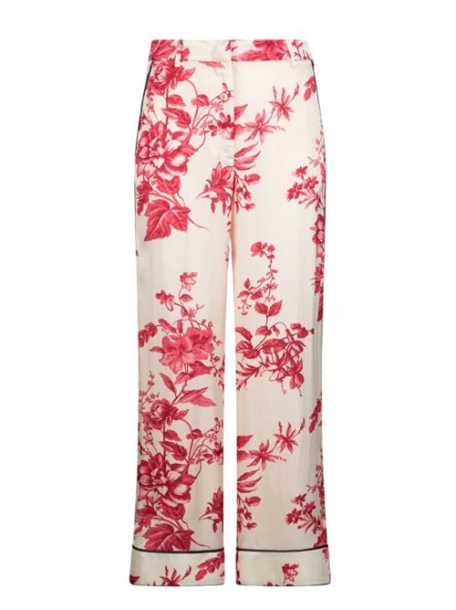 Pantaloni in raso stampato Liu Jo | CA6254TS061.P9626